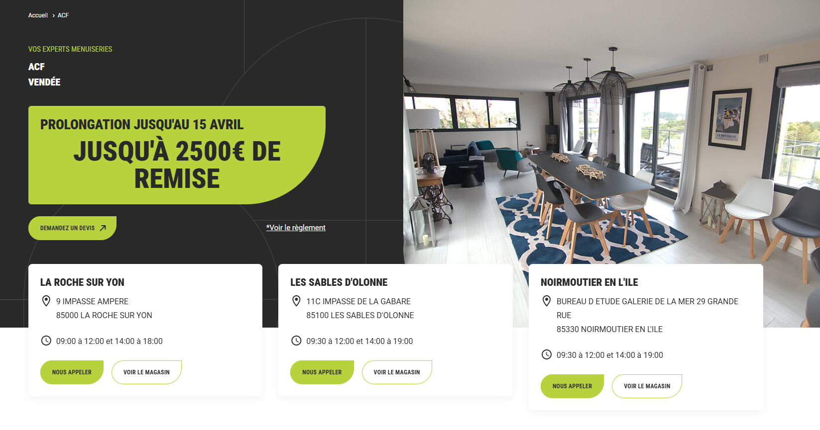 Site web ACF