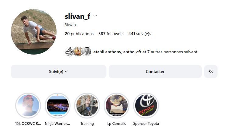 Instagram Slivan Frenzel